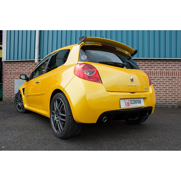 Scorpion Non-Resonated Cat-Back System - Renault MK3 Clio 197 - Imola
