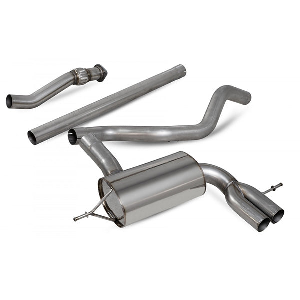 Scorpion Non-Resonated Cat-Back System - Renault Megane R.S. 280 Non Gpf Model