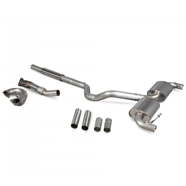 Scorpion Turbo-back Res System With Sports Catalyst - Renault MK3 CLIO 197/200 F4RT Engine Conversion