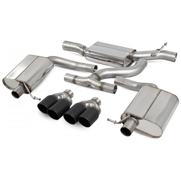 Scorpion Resonated CAT-Back System - Seat Leon - Daytona (Quad) Ceramic