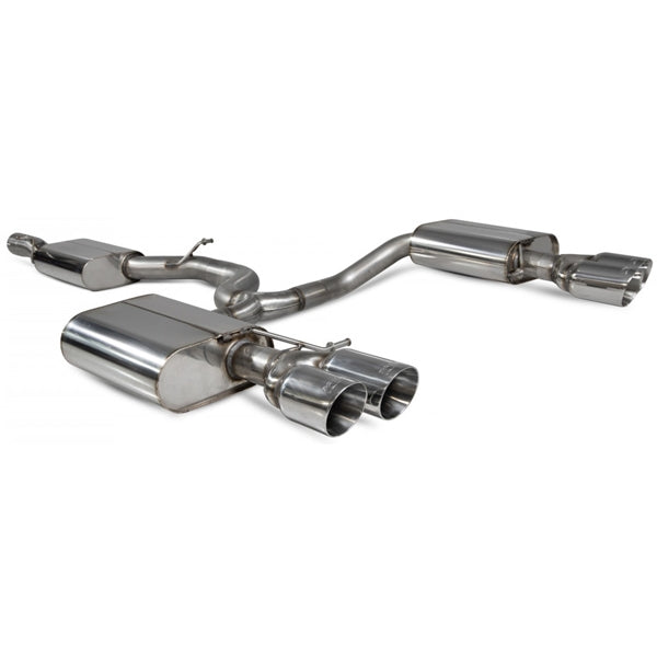 Scorpion Resonated CAT-Back System - Seat Leon - Daytona (Quad)