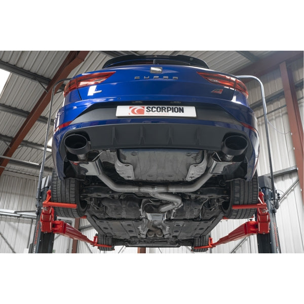 Scorpion Resonated GPF-Back System - Seat Leon - EVO R Ceramic