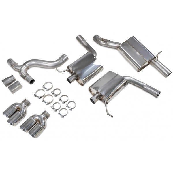 Scorpion Resonated GPF-Back System - Seat Leon - Daytona (Quad)