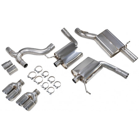 Scorpion Resonated GPF-Back System - Seat Leon - Daytona (Quad)