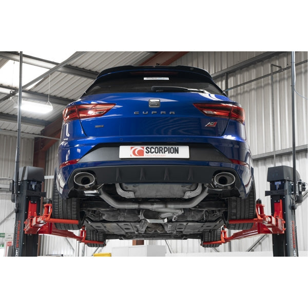 Scorpion Resonated GPF-Back System - Seat Leon - EVO R