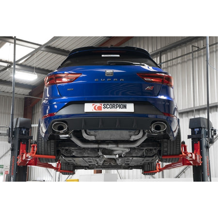 Scorpion Resonated GPF-Back System - Seat Leon - EVO R