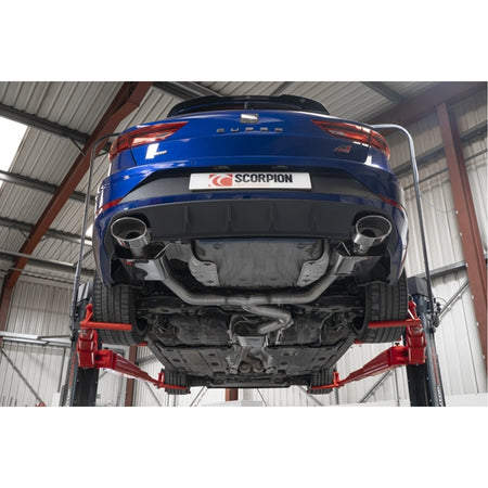 Scorpion Resonated GPF-Back System - Seat Leon - EVO R