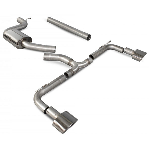 Scorpion Non-Resonated CAT/GPF-Back System - Seat Leon - EVO R