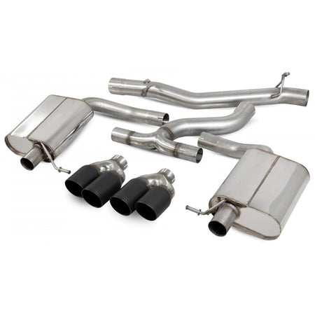 Scorpion Non-Resonated CAT-Back System - Seat Leon - Daytona (Quad) Ceramic