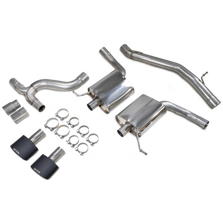 Scorpion Non-Resonated GPF-Back System - Seat Leon - EVO R Ceramic