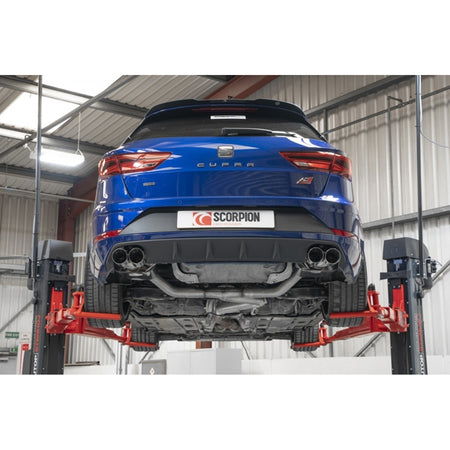 Scorpion Non-Resonated GPF-Back System - Seat Leon - Daytona (Quad)