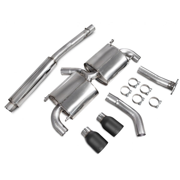 Scorpion Resonated Secondary Cat-Back System - Subaru BRZ ZC6 - Daytona Ceramic