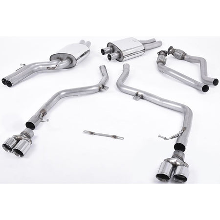 Milltek Cat-back Audi S4 3.0 Supercharged V6 B8