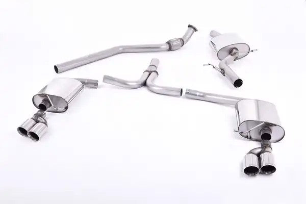 Milltek Cat-back Audi A5 Coupé S line 2.0 TFSI 2WD and quattro S tronic