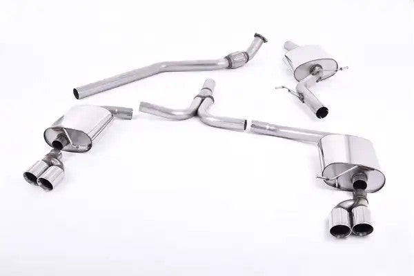 Milltek Cat-back Audi A5 Coupé S line 2.0 TFSI 2WD and quattro Multitronic / S Tronic