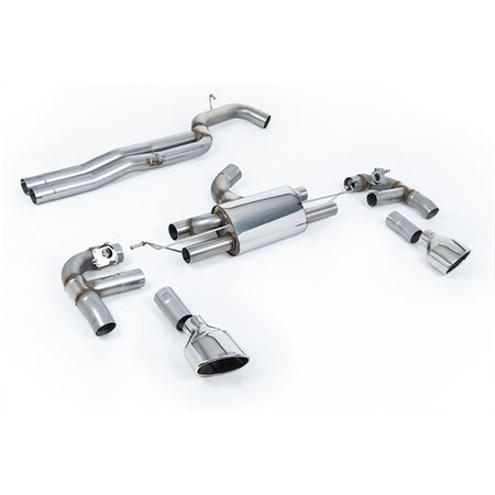 Milltek Cat-back Audi RS3 Saloon / Sedan 400PS (8V MQB) - Non-OPF/GPF Models