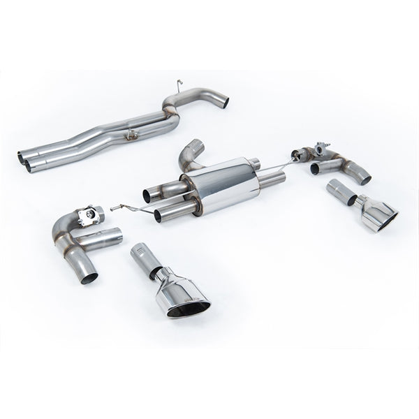 Milltek Cat-back Audi RS3 Saloon / Sedan 400PS (8V MQB) - Non-OPF/GPF Models
