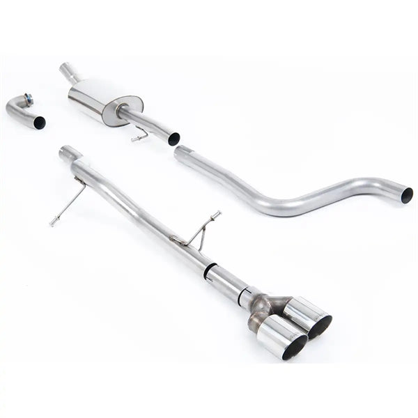 Milltek Cat-back Ford Fiesta Mk8 1.0T EcoBoost ST-Line 3 & 5 Door (Non-OPF/GPF Models Only)