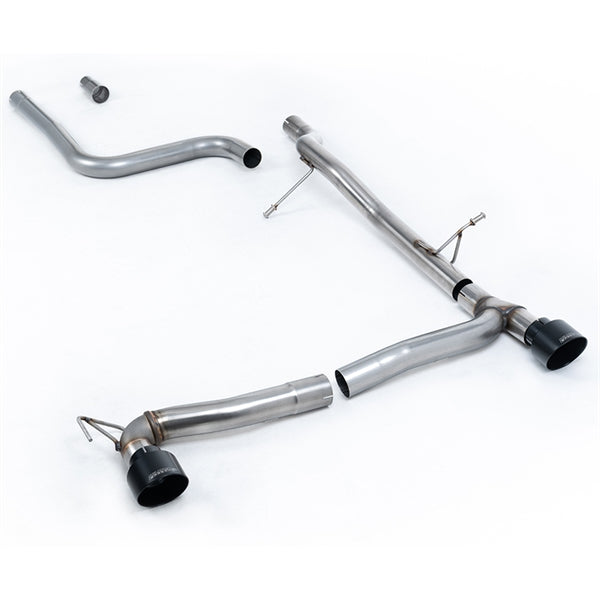 Milltek Cat-back Ford Fiesta Mk8 1.0T EcoBoost ST-Line 3 & 5 Door (100ps & 125ps OPF/GPF Models Only) - Maxton Dual Outlet Kits