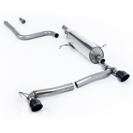 Milltek Cat-back Ford Fiesta Mk8 1.0T EcoBoost ST-Line 3 & 5 Door (100ps & 125ps OPF/GPF Models Only) - Maxton Dual Outlet Kits
