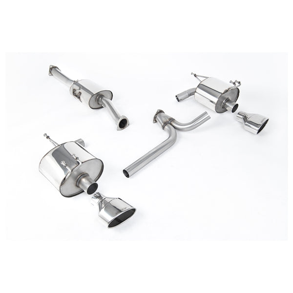 Milltek Cat-back Honda S2000 2.0 and 2.2 litre AP2