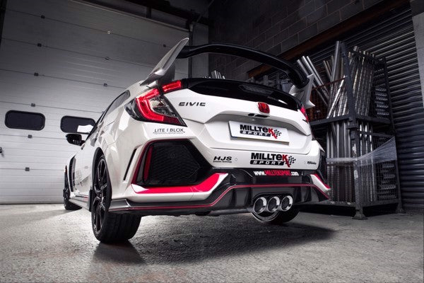 Milltek Cat-back Honda Civic Type R FK8 2.0 i-VTEC (Both OPF/GPF & Non OPF/GPF Models)