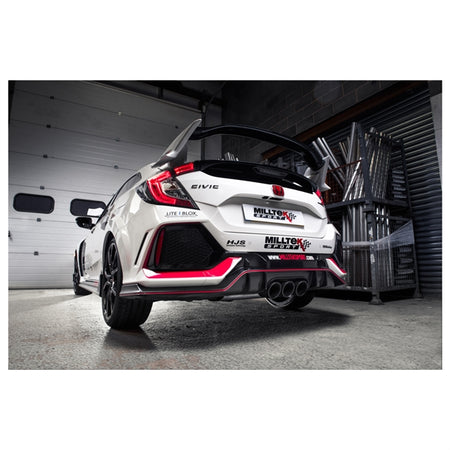 Milltek Cat-back Honda Civic Type R FK8 2.0 i-VTEC (Both OPF/GPF & Non OPF/GPF Models)