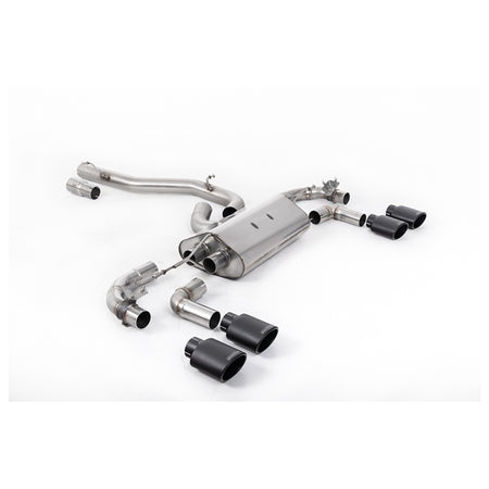 Milltek Cat-back Volkswagen Golf Mk7.5 R 2.0 TSI 300PS (GPF Equipped Models Only) - 80mm Race Systems