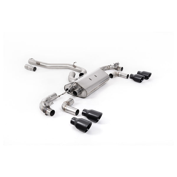 Milltek Cat-back Volkswagen Golf Mk7.5 R 2.0 TSI 300PS (Non-GPF Equipped Models Only) - 80mm Race Systems