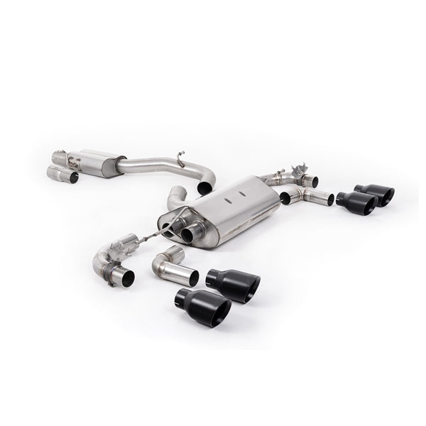 Milltek Cat-back Volkswagen Golf Mk7.5 R 2.0 TSI 300PS (Non-GPF Equipped Models Only) - 80mm Race Systems