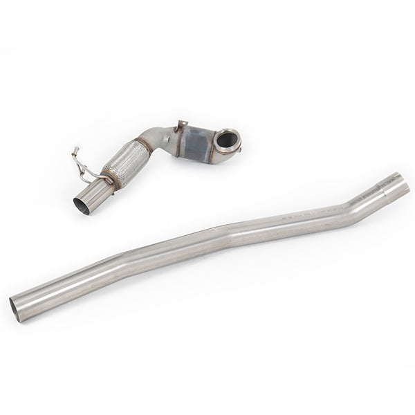 Milltek Downpipe Volkswagen Golf MK7 R 2.0 TSI 310PS Non-GPF Models Only (80mm Race System Options)
