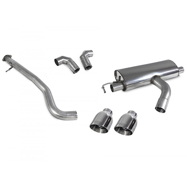 Scorpion Non-Resonated GPF Back System - Toyota GR Yaris - Daytona