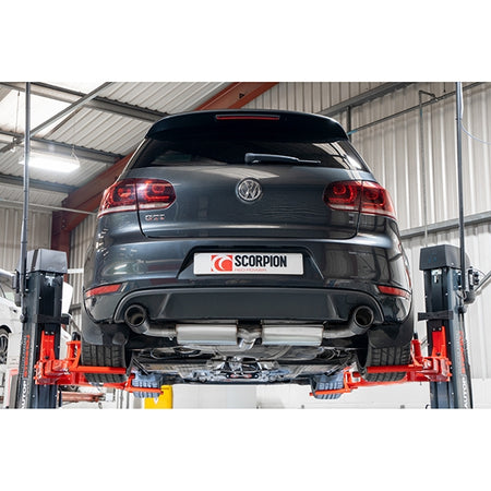 Scorpion Resonated Cat-Back System - VW MK6 Golf GTI - Ascari