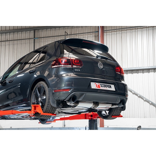 Scorpion Resonated Cat-Back System - VW MK6 Golf GTI - Daytona Ceramic