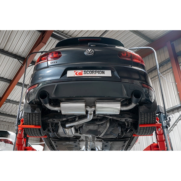 Scorpion Resonated Cat-Back System - VW MK6 Golf GTI - Daytona Ceramic