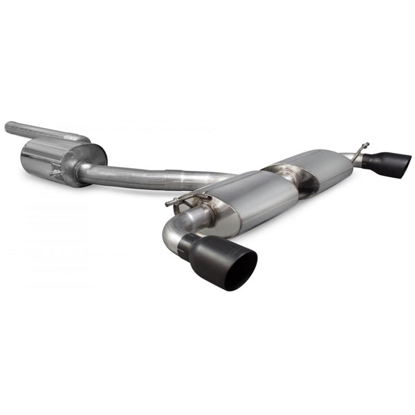Scorpion Resonated Cat-back System - VW Scirocco R - Daytona Ceramic