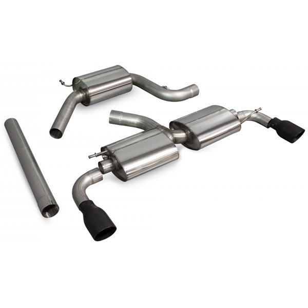 Scorpion Resonated Cat-back System - VW Scirocco R - Daytona Ceramic