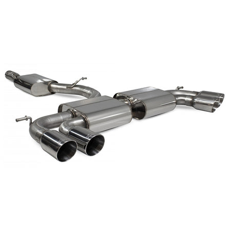 Scorpion Resonated Cat-Back System With Electronic No Valves - VW MK7 Golf R (Pre Facelift) - Daytona