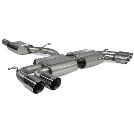 Scorpion Resonated Cat/GPF Back System Non Valved - VW MK7.5 Golf R - Daytona