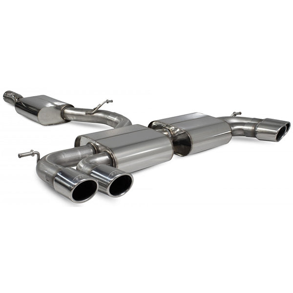 Scorpion Resonated Cat/GPF Back System Non Valved - VW MK7.5 Golf R - Monaco