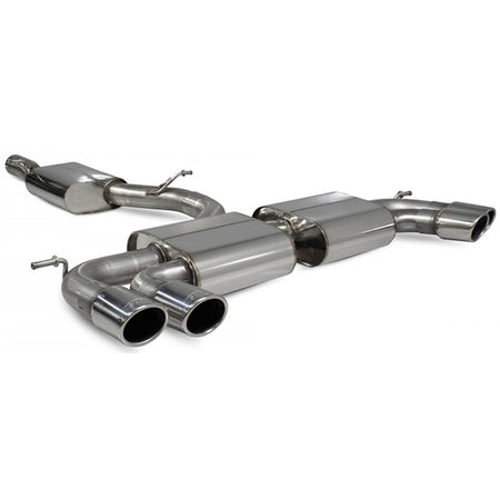 Scorpion Resonated Cat/GPF Back System Non Valved - VW MK7.5 Golf R - Monaco