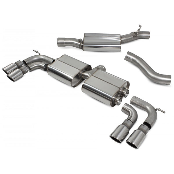 Scorpion Resonated Cat/GPF Back System Non Valved - VW MK7.5 Golf R - Monaco