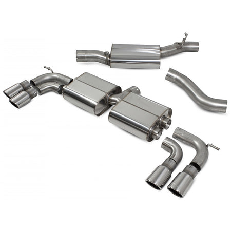 Scorpion Resonated Cat/GPF Back System Non Valved - VW MK7.5 Golf R - Monaco