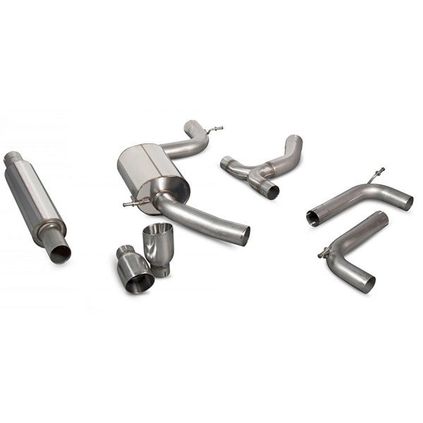 Scorpion Resonated Cat-Back System - VW MK7.5 Golf GTI (Non-GPF Model) - Daytona