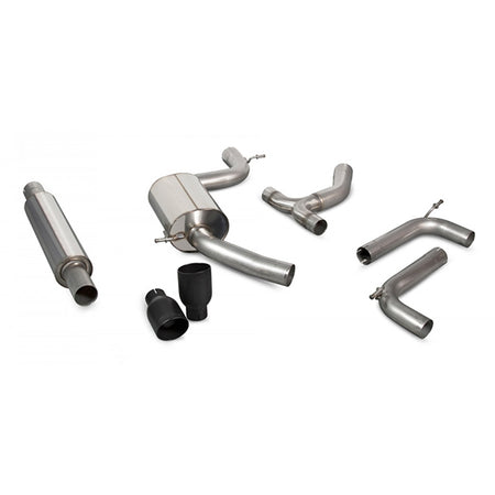 Scorpion Resonated GPF-Back System - VW MK7.5 Golf GTI (TCR & GPF Models) - Daytona Ceramic