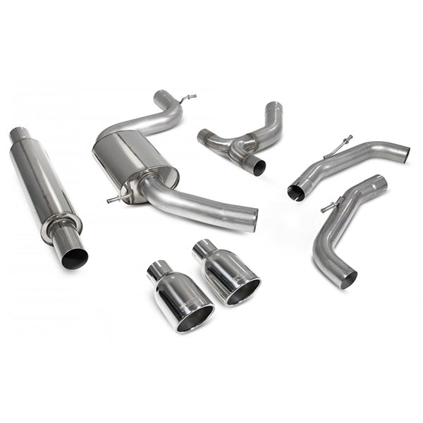 Scorpion Resonated GPF-Back System - VW MK8 Golf GTI - Indy