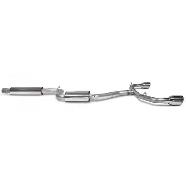 Scorpion Resonated GPF-Back System - VW MK8 Golf GTI - Indy