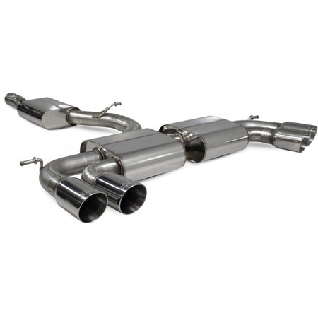 Scorpion Resonated Cat/GPF Back System & Non Valved - VW MK8 Golf R - Daytona