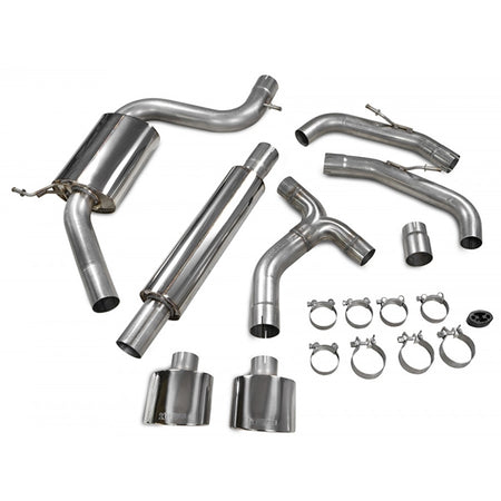 Scorpion Resonated GPF-Back System - VW MK8 Golf GTI Clubsport - EVO