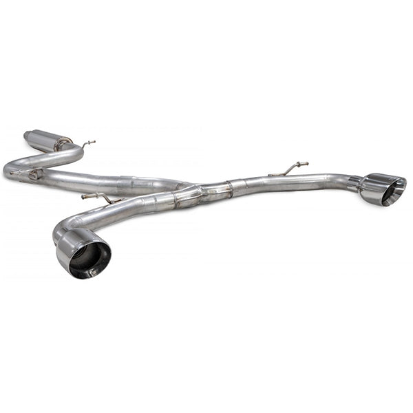 Scorpion Resonated Predator GPF-Back System - VW MK8 Golf GTI Clubsport - Daytona